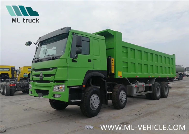 Sinotruk HOWO karstā izpārdošana Dr Congo 8X4 uzticama kalnrūpniecības pašizgāzēja