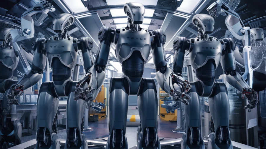 Tesla nākamgad iekšēji ieviesīs humanoīdus robotus